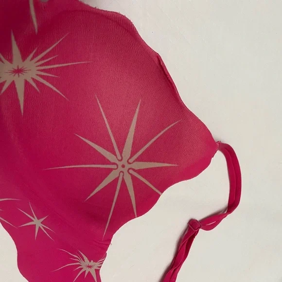 Pink Rhinestone Bra - Picture 9 of 9